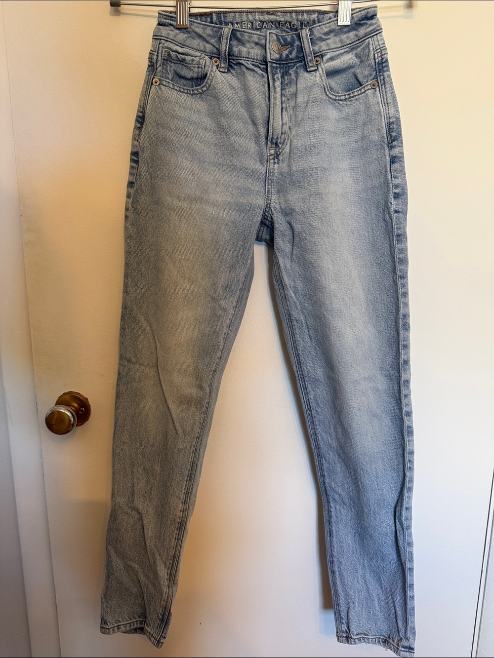 American Eagle Outfitters Light Blue High-Rise Women's Jeans